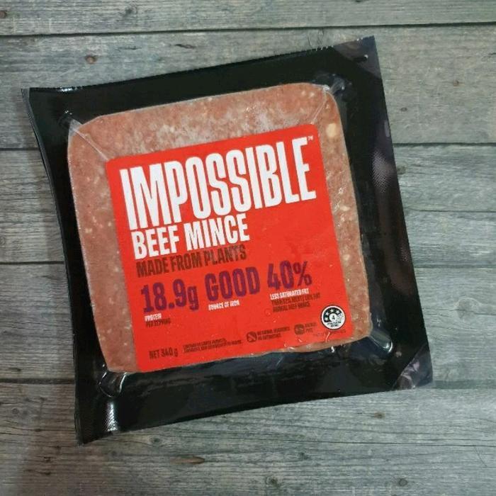 Impossible Beef Plant Based Vegetarian Usa Singapore New