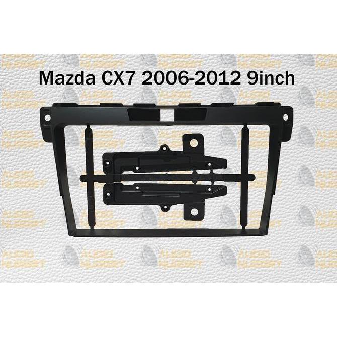 Frame Head Unit Android Mazda CX7 CX-7 2006 - 2012 9 Inch