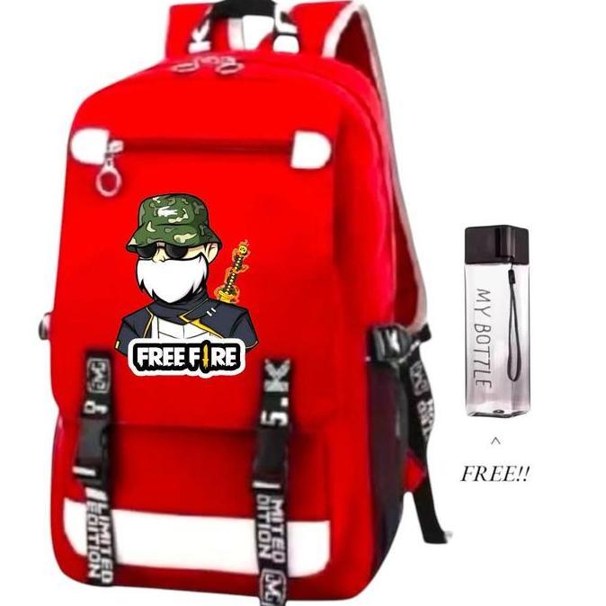 Tas Ransel Sekolah Terbaru Anak Laki-Laki Ransel Remaja Paket 4in1 FF RC 0168 Fashion Sd Smp Dewasa 