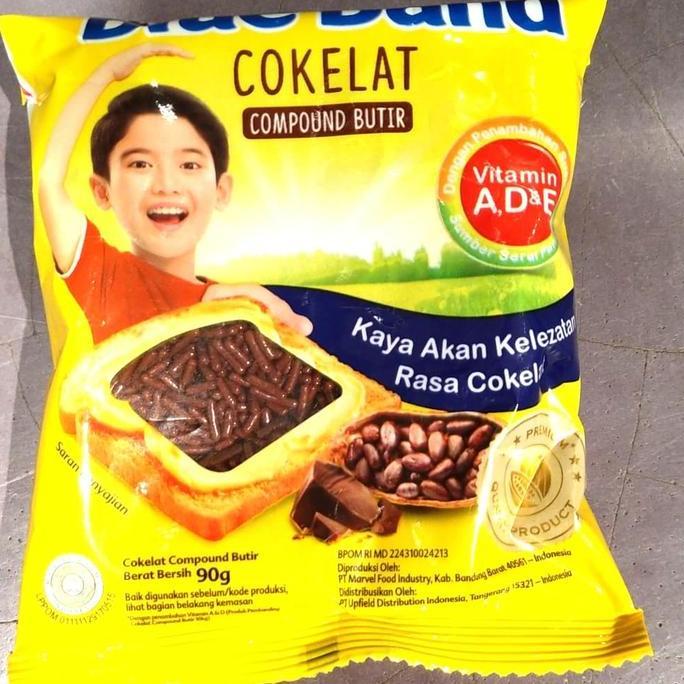 blue band coklat compound butir 90gr meses