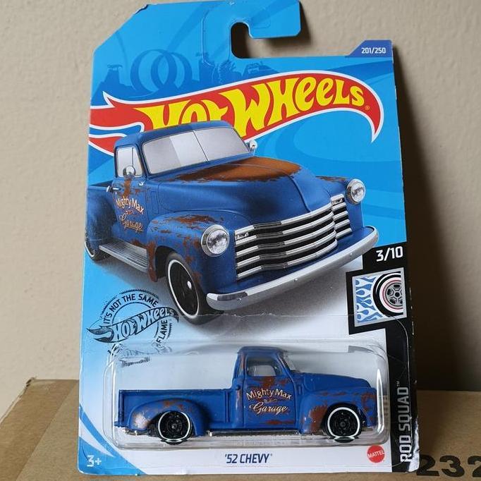 ORIGINAL HOTWHEELS 52 CHEVY BLUE BIRU