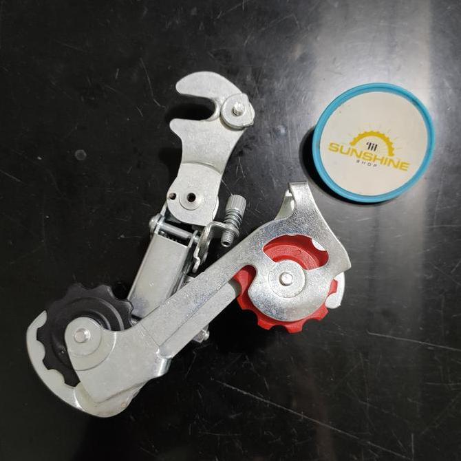 RD 6 7 Speed POLO Bicycle Rear Derailleur Operan Gir Sprocket Model Jepit As Sepeda Lipat Folding Bi