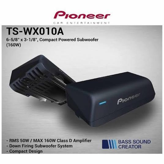 Pioneer TS-WX010A - Subwoofer Aktif Slim
