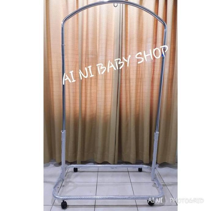 Tiang Ayunan Bayi Portable (Tiang Saja)