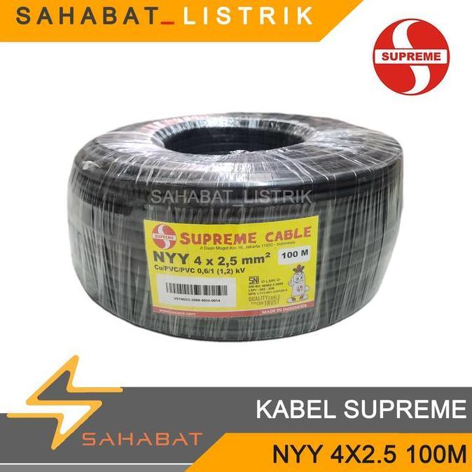 Promo Supreme Kabel Nyy 4X2.5 4X2,5 100M