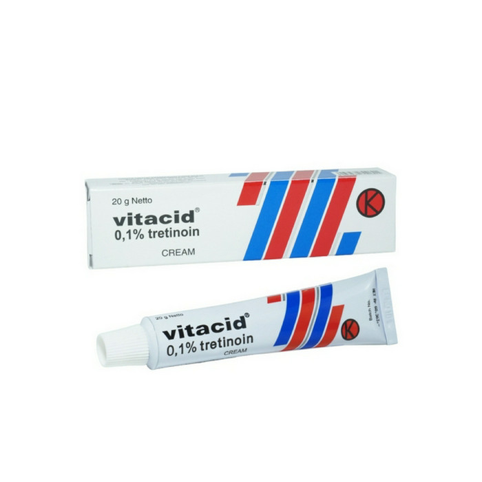 VITACID 0.1% CREAM 1 TUBE @ 20 G