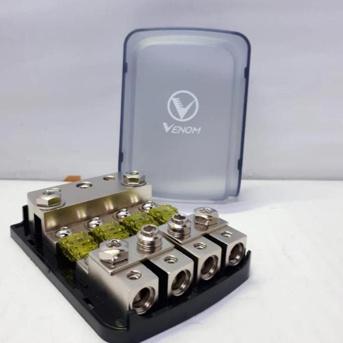 Fuse Sekring Venom Va 4F 4Jalur Venom Sekring Fuse VENOM IN 3 OUT 4