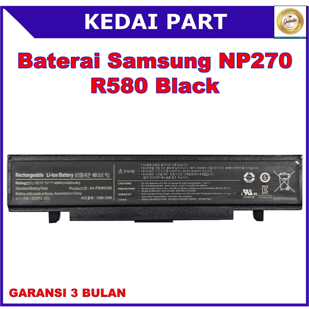 Baterai Samsung NP270 NP300 NP300E4X NP305 NP355 NP355E4X R428