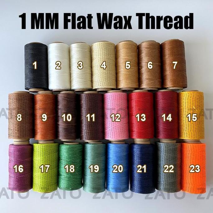 Waxed Leather Thread | benang jahit kerajinan kulit | Leather tools