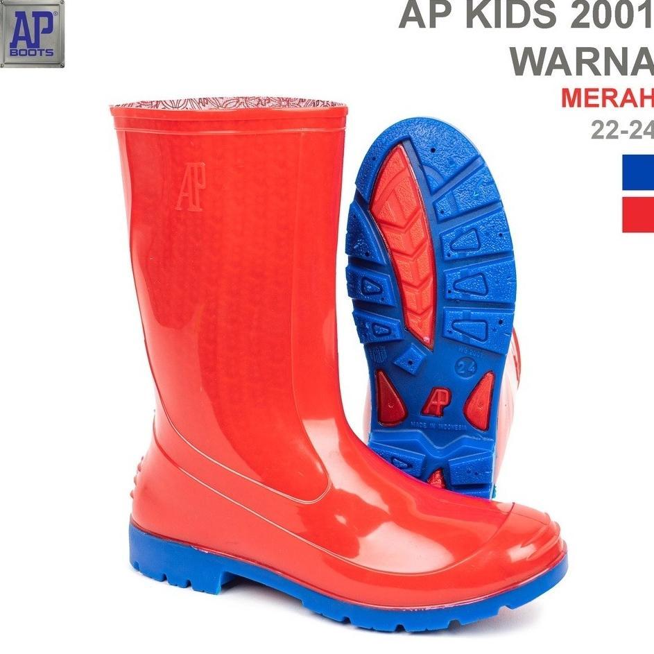 Promo SEPATU AP BOOTS ANAK - AP BOOTS ANAK 2001 WARNA - AP BOOTS ANAK TANGGUNG SIZE 34 - 39 - AP BOO