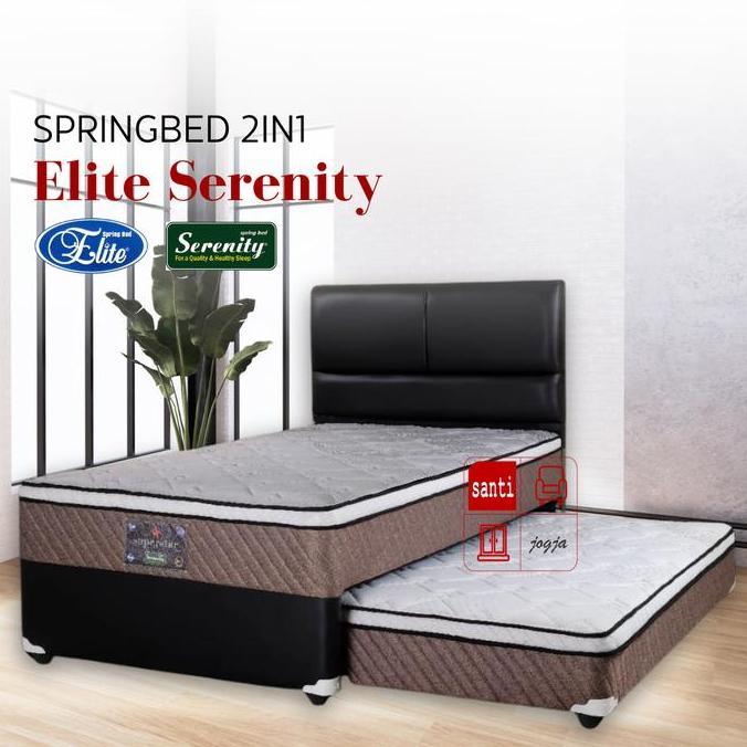 Springbed 2 in 1 elite serenity set 120x200