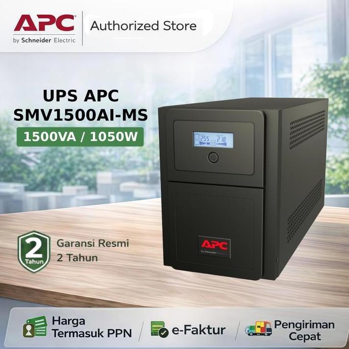Zena_groupabadi - UPS APC Easy UPS SMV 1500VA 1050W Sinewave SMV1500AI-MS