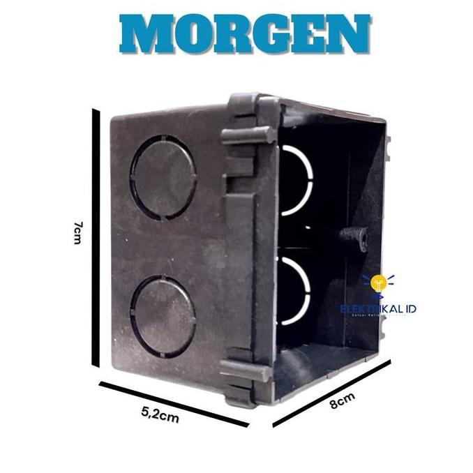Promo Morgen Paket Usaha Harga Grosir Isi 200 Pcs Morgen Inbow Dos Ib Dus Mg-Ib 002 Hitam