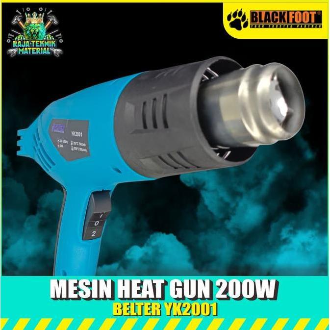 Murah [Ada Garansi!] Belter Mesin Heat Gun 2000W / Hot Gun Blower Gun Panas Mesin Pemanas Alat Pasan