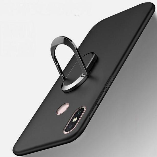 Case untuk Xiaomi Mi MAX 3 6.4 INCH RING Bracket Magnetic Slim Matte Macaron Softcase