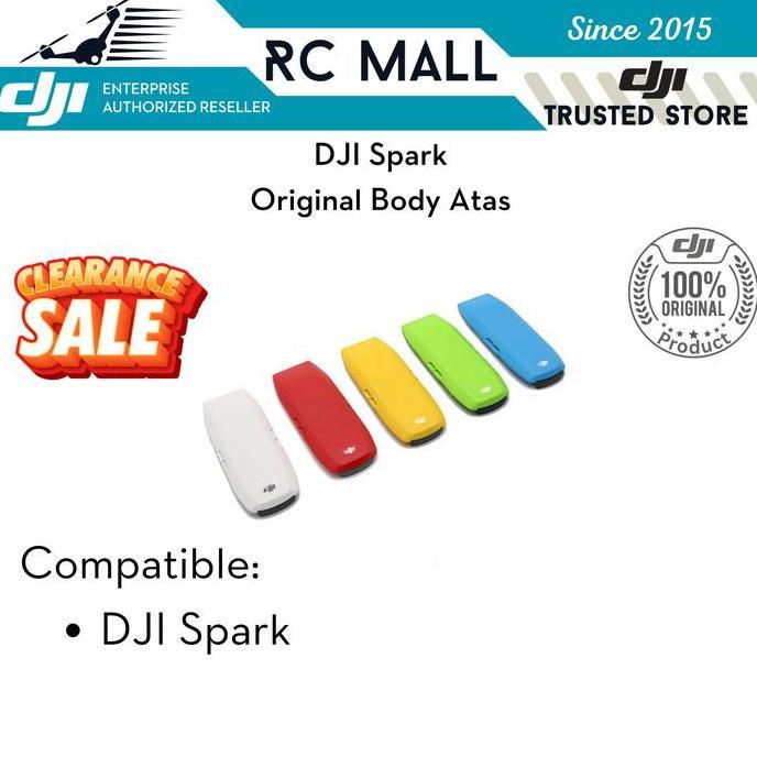 TERLARIS BODY ATAS DJI SPARK TOP COVER UPPER SHELL DJI SPARK ORINAL