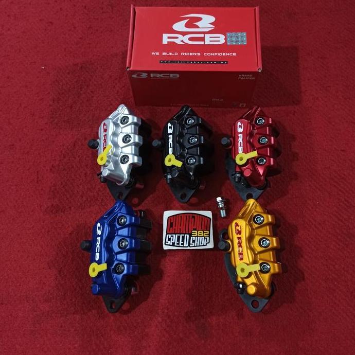 Kaliper Rem Depan RCB S Series 2 Piston 2P P2 Jupiter MX Old Soul GT