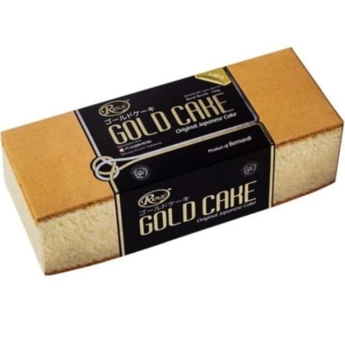 Rious Gold Cake Mini Original Japanese Cake by Bernardi Kue Goldcake