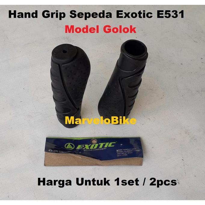 Hand Grip Sarung Stang Sepeda Lipat MTB Fixie Exotic E531 Model Golok