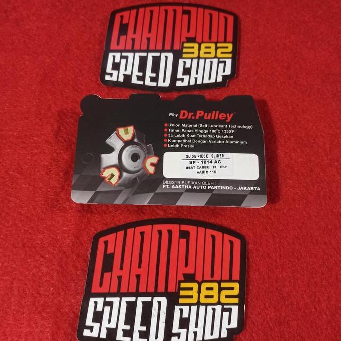 Slide Piece Karet Pulley CVT Dr Pulley Beat FI ESP Beat POP Street