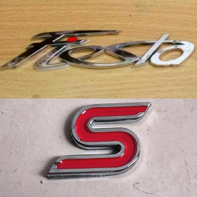 paket emblem FIESTA + emblem S utk ford fiesta
