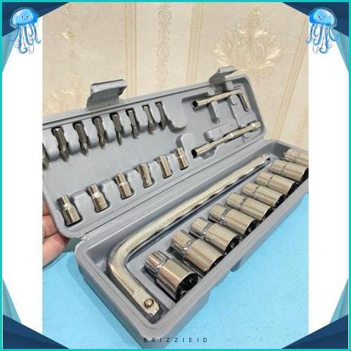 High Quality Kunci Sok Set / Kunci Sok 27Pcs / Kunci Shock 27 Pcs / Kunci Shock Set / Socket Wrench 