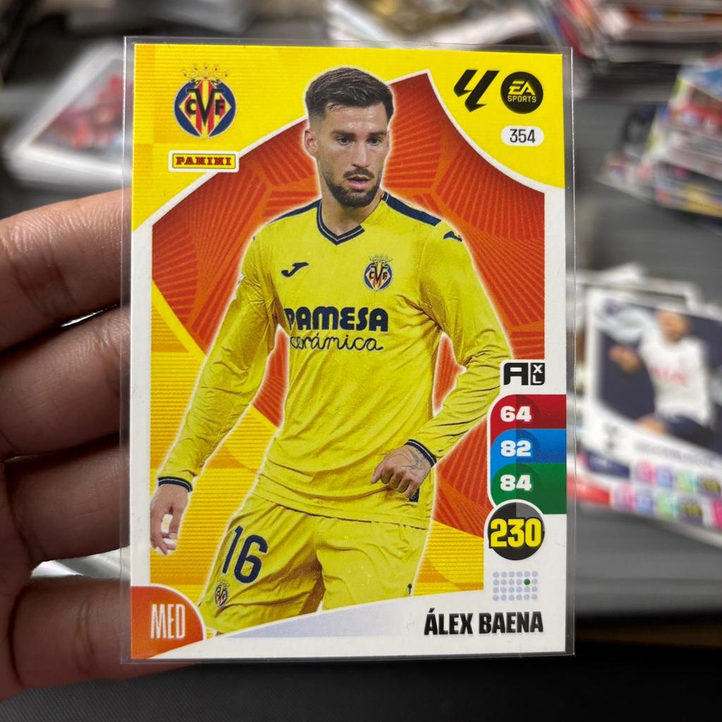 Kartu Bola Alex Baena Villareal Panini Original