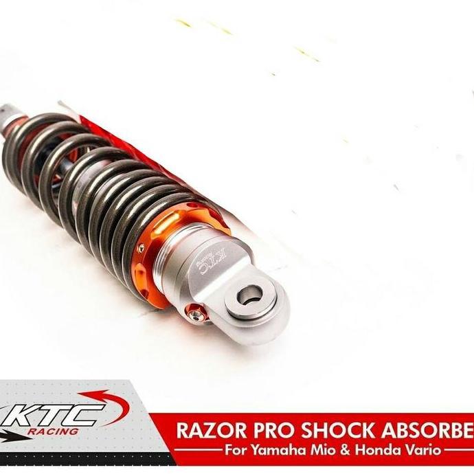 NEW SHOCK BREAKER KTC NON TABUNG STELAN TIPE RAZOR PRO YAMAHA MIO UK 300MM ORI