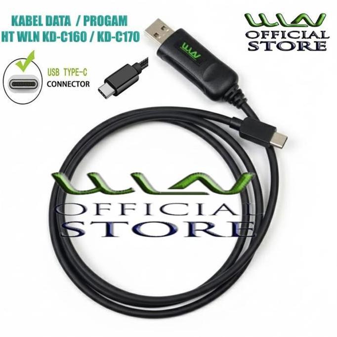Promo Kabel Data Programming Ht Usb Type-C Untuk Ht Wln Kd-C160/C170/C70 Pro