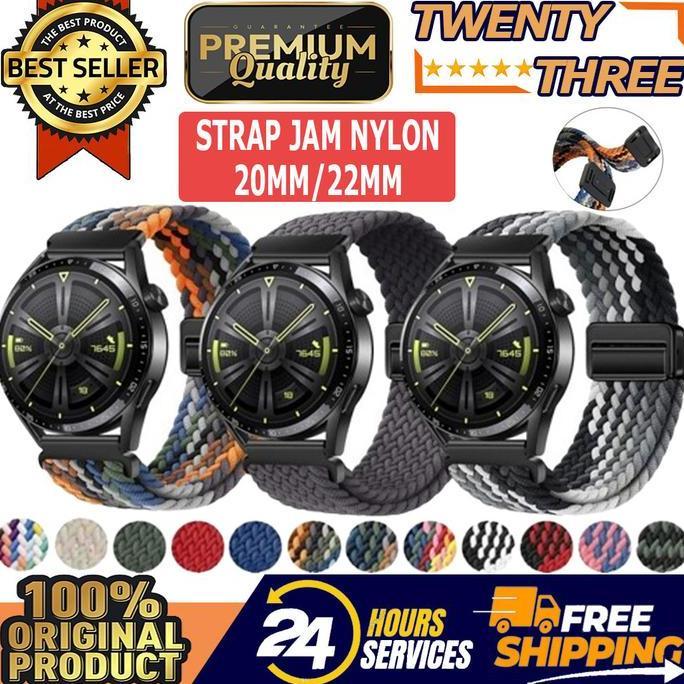 Strap Redmi Watch 5 Active Nylon / Watch 5 Lite Tali Redmi Watch 5 Lite Strap Watch 5 Active Magnet