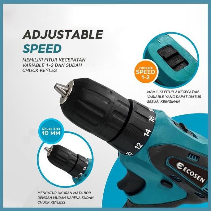 Grosir Mesin Bor Baterai Tangan 12V /Bor Listrik/Bor Cas/Cordless Drill Bor Baterai/Bor Batre/Bor Co