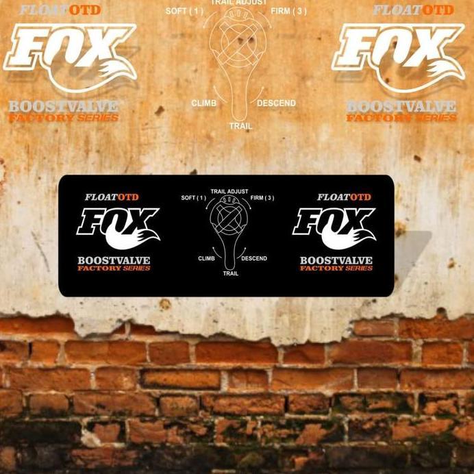 STICKER/DECAL REARSHOCK FOX FLOAT OTD