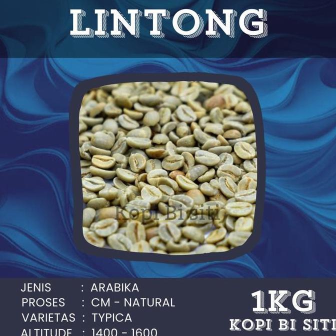 GreenBean Arabika Lintong CM-NATURAL PROSES
