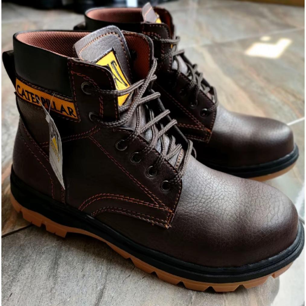 BIG SALE Sepatu Safety Boot Pria Sepatu Boot Pria Kulit