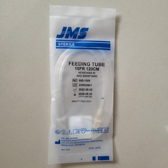 Ready Feeding Tube No.10 (NGT) "JMS"