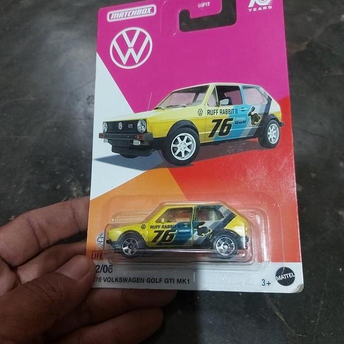 matchbox vw golf gti mk1