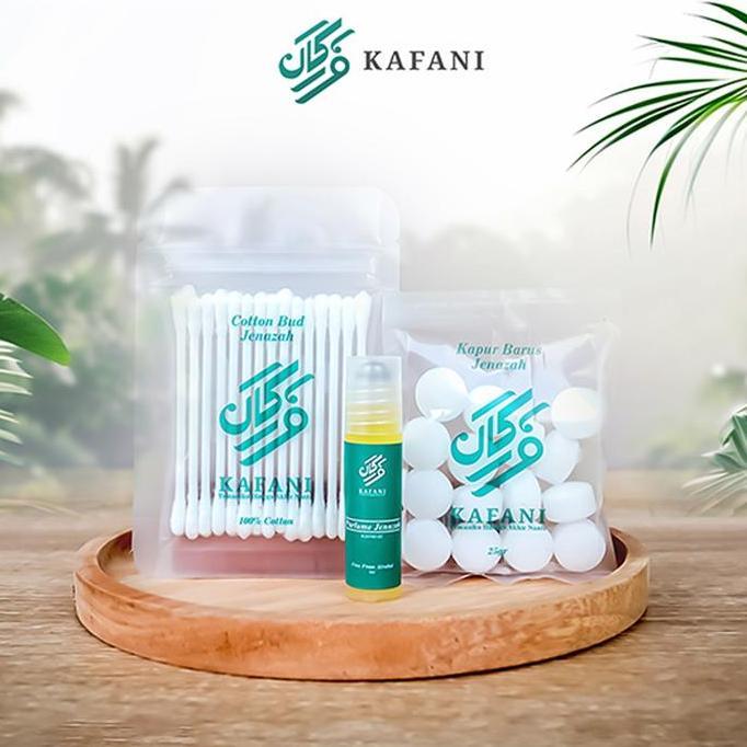 Ready stock PAKET KAIN KAFAN KAFANI PEREMPUAN - AKHWAT