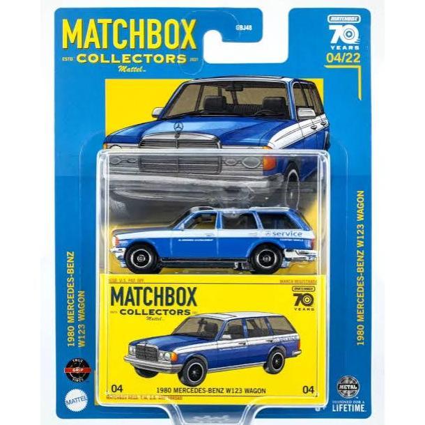 965R 1980 MERCEDES BENZ W123 WAGON MATCHBOX COLLECTORS DIECAST