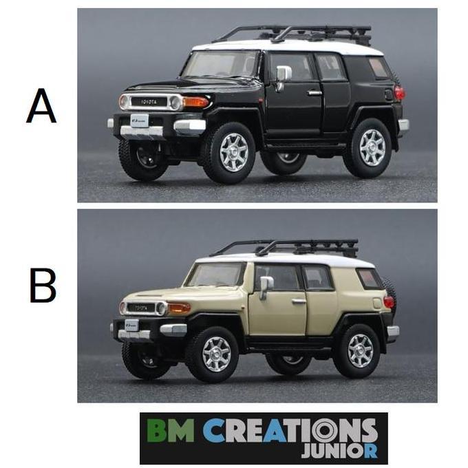 BM CREATIONS JUNIOR TOYOTA FJ CRUISER 2015 IVORY BLACK BMCREATIONS