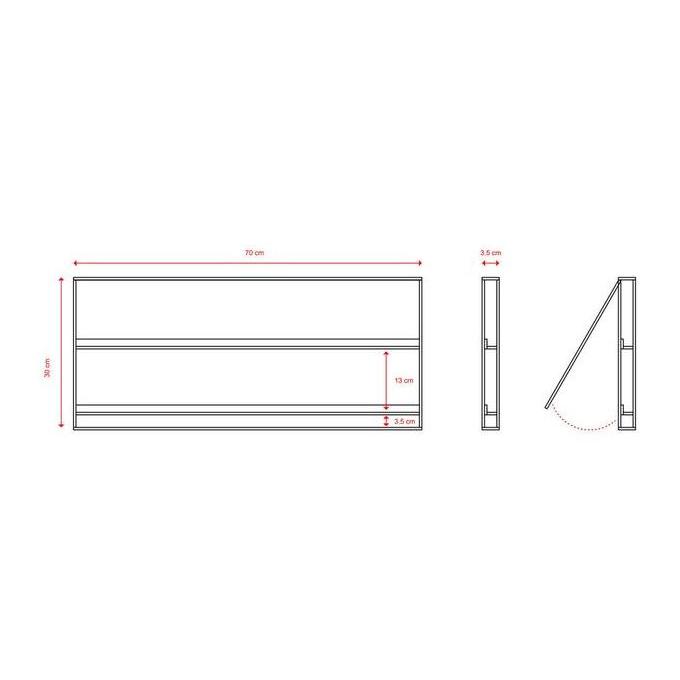 akrilik lemari/display lemari gantung uk custom