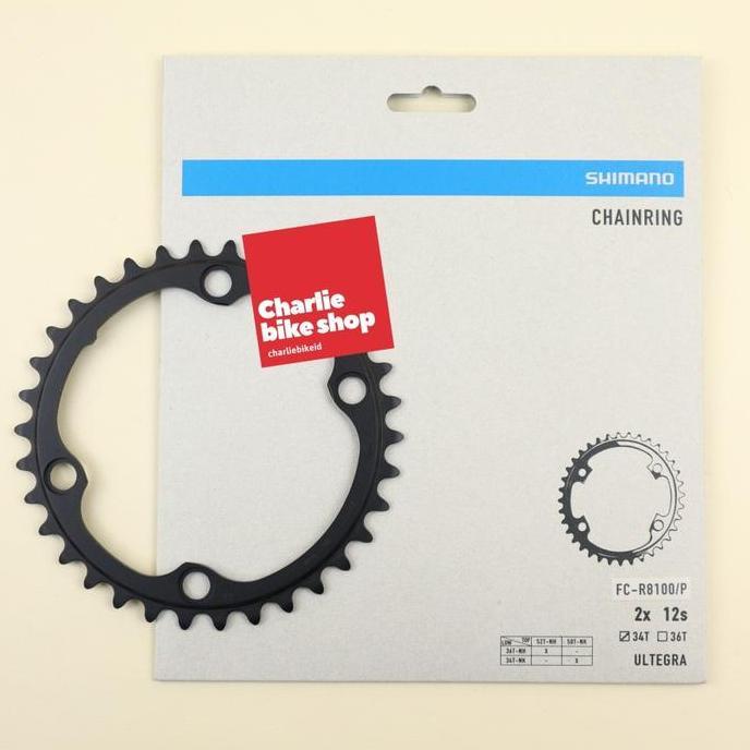 Chainring Inner Shimano Ultegra 34T For FC-R8100 Ultegra 12 Speed