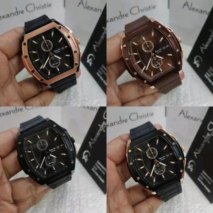 [New] Jam Tangan Pria Alexandre christie Analog 6628 AC6628 AC 6628 [Original Garansi resmi 1 Tahun]