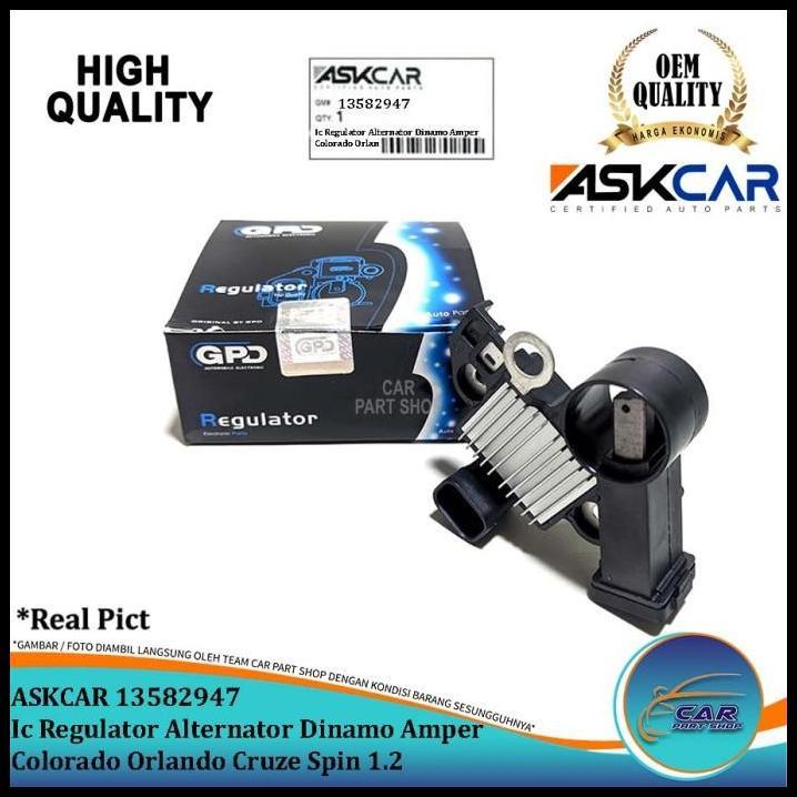 HOT DEAL IC REGULATOR ALTERNATOR DINAMO AMPER COLORADO ORLANDO CRUZE SPIN 1.2 