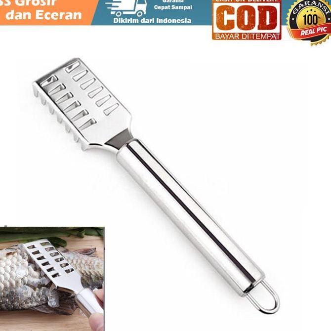 Pembersih Sisik Ikan Stainless / Serutan Pisau Sisik Ikan Stainless