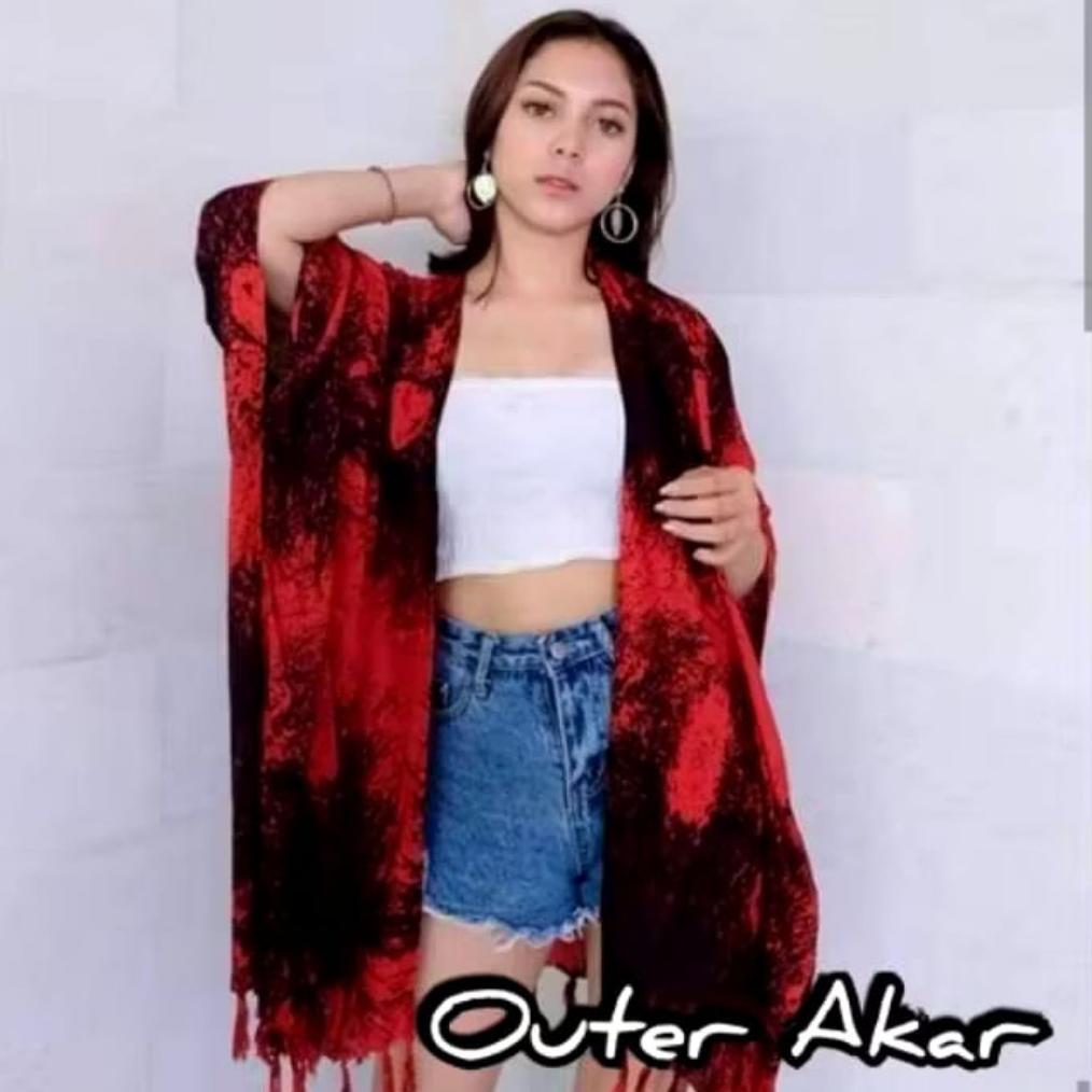 Outer Cardigan Akar Bali | Baju Luar Akar Bali
