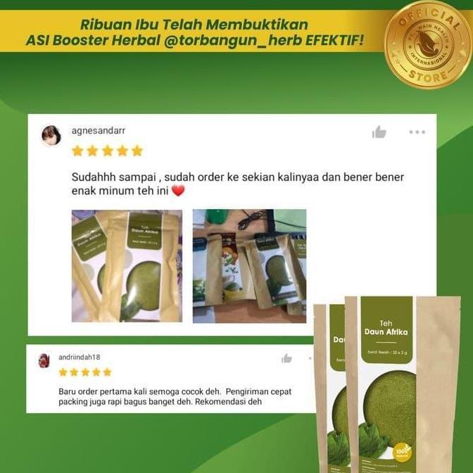 Toneoo- Teh Celup Daun Afrika Alamai Berkhasiat Isi 20