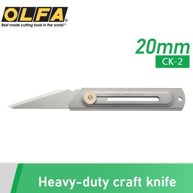 civakanda.storee - olfa ck-2 pisau cutter tanaman stainless steel craft knife