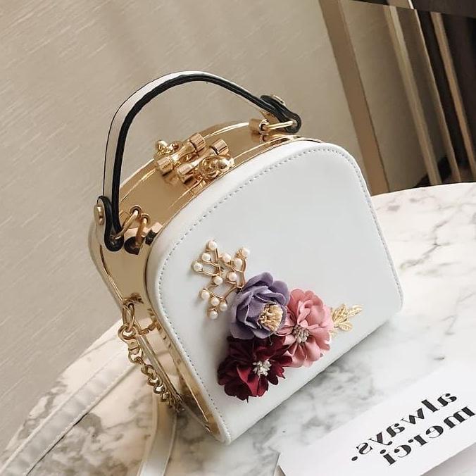 Handbag Wanita Mini Handbag Tr1192 Tas Pesta Mewah Tas Wanita Fashion Import