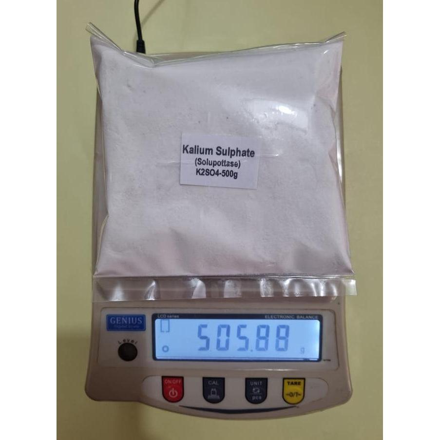 Kalium Sulfat Solupotasse (K2SO4) 500g REPACKING
