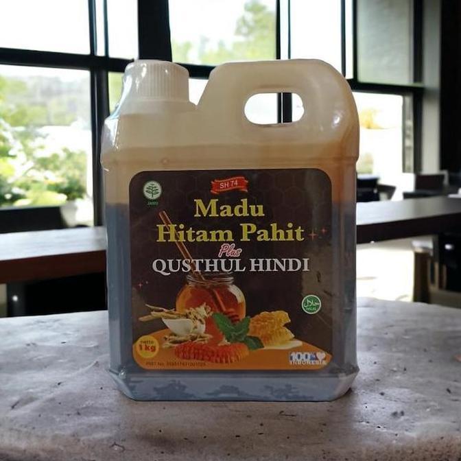 Toneoo- Madu Hitam Pahit Ekstrak Gamat Plus Qusthul Hindi 1Kg